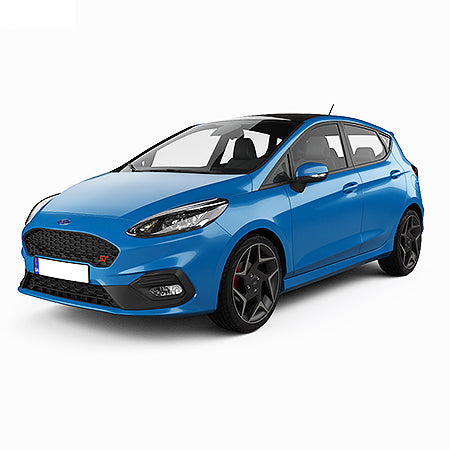 Soporte de protección acero inoxidable para reposapiés de coche Ford Fiesta
