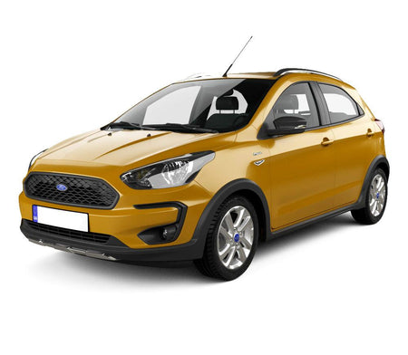 Protección de umbral de puerta de acero inoxidable Ford KA