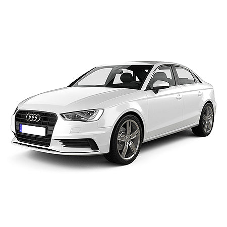 Soporte de protección acero inoxidable para reposapiés de coche Audi A3
