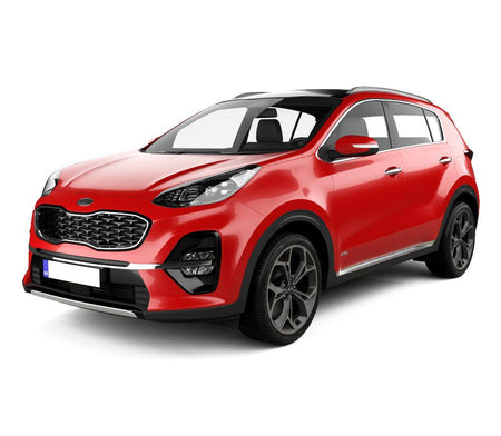 Protección de umbral de puerta de acero inoxidable Kia Sportage