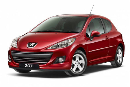 Protección de umbral de puerta de acero inoxidable Peugeot 207