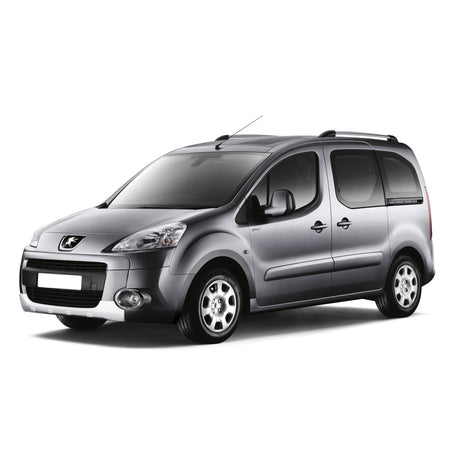 Soporte de protección acero inoxidable para reposapiés de coche Peugeot Partner