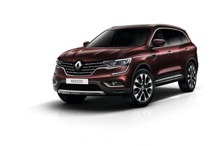 Soporte de protección acero inoxidable para reposapiés de coche Renault Koleos