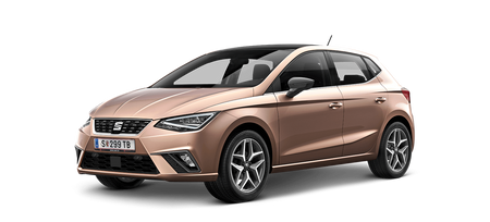 Protección para borde del maletero de acero inoxidable Seat Ibiza