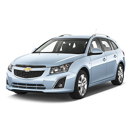 Protección de umbral de puerta de acero inoxidable Chevrolet Cruze fabricación 09.2012 - 2016, carrocería camioneta