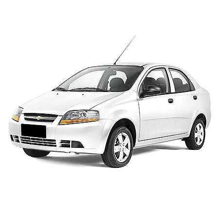 Molduras laterales Chevrolet Kalos T200 fabricación 2002 - 2006, carrocería sedán