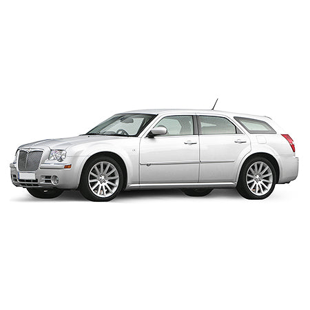 Protección de umbral de puerta de acero inoxidable Chrysler 300C fabricación 03.2004 - 2010, carrocería camioneta