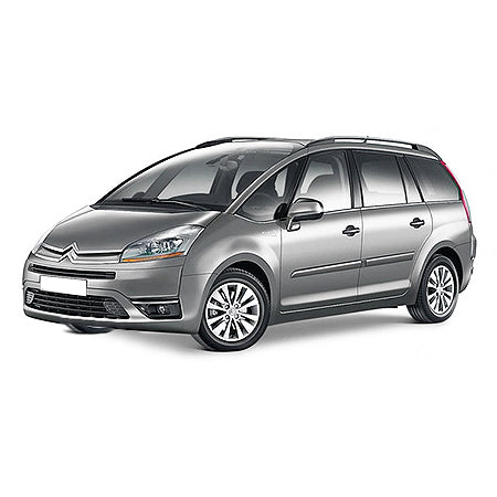 Protección para borde del maletero de acero inoxidable Citroen C4 Grand Picasso II fabricación 10.2006 - 08.2013, carrocería furgoneta
