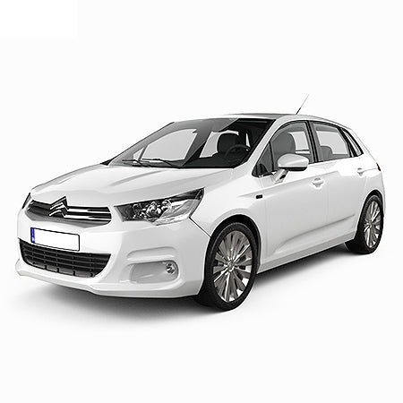 Alfombrillas tipo bandeja Citroen C4 II fabricación 10.2010 - 03.2018, carrocería hatchback