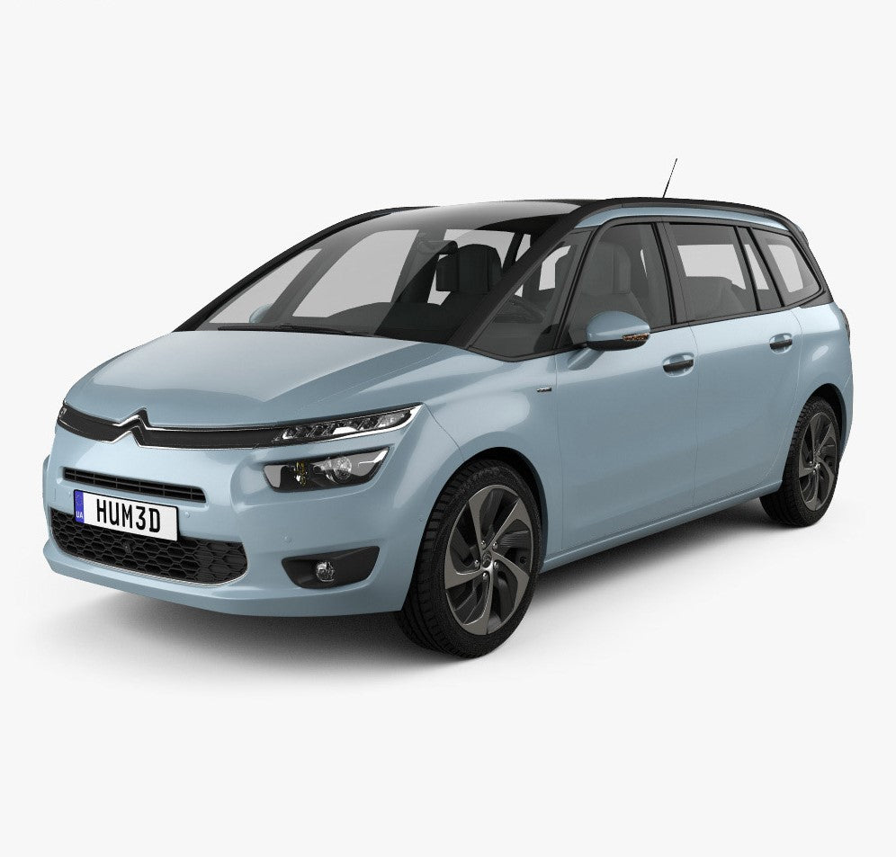 Bandeja maletero Citroen C4 Picasso I fabricación 10.2006 - 08.2013, carrocería furgoneta
