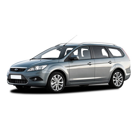 Soporte de protección acero inoxidable para reposapiés de coche Ford Focus II fabricación 2004 - 02.2011, carrocería camioneta