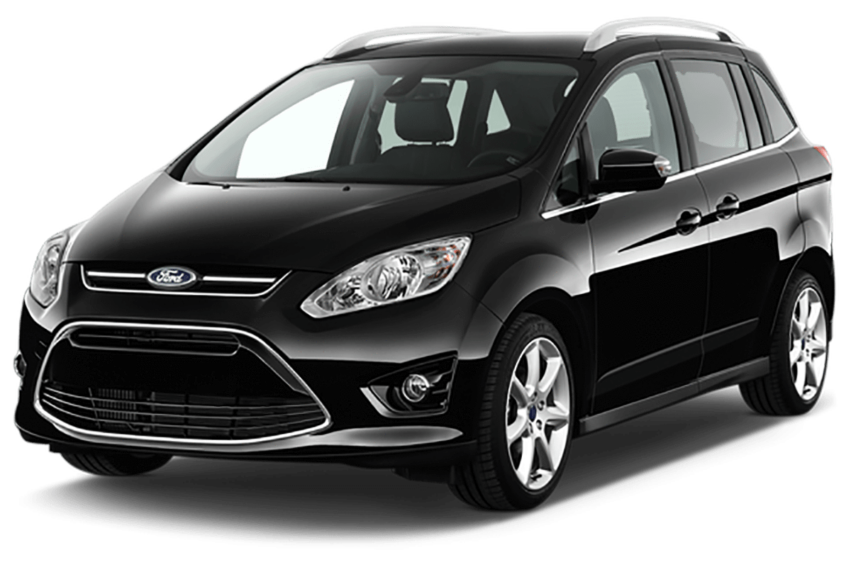 Protección de umbral de puerta de acero inoxidable Ford Grand C-Max II fabricación 11.2010 - 06.2019, carrocería furgoneta