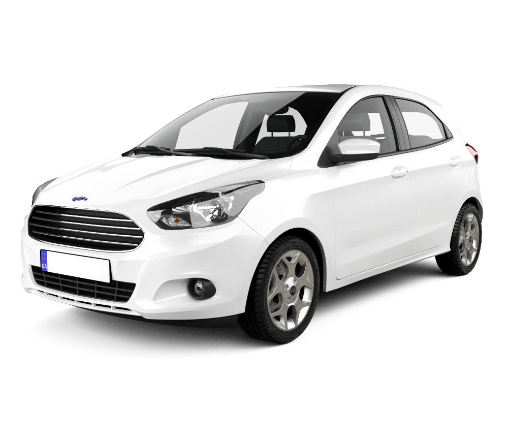 Protección de umbral de puerta de acero inoxidable Ford KA II fabricación 2009 - 08.2017, carrocería hatchback
