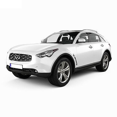 Protección de umbral de puerta de acero inoxidable Infiniti FX