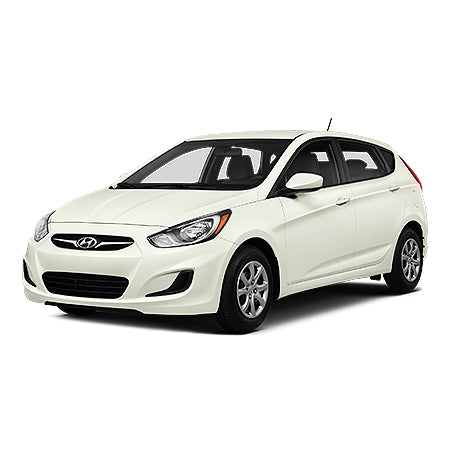 Molduras laterales Hyundai Accent fabricación 2006 - 2010, carrocería hatchback