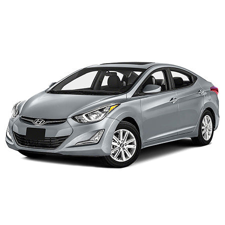 Protección de umbral de puerta de acero inoxidable Hyundai Elantra V fabricación 07.2011 - 02.2016, carrocería sedán