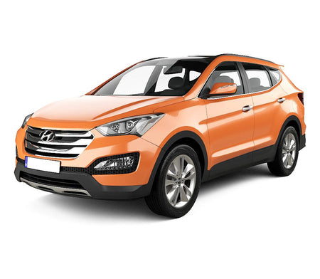 Alfombrillas de moqueta Hyundai Santa Fe III fabricación 2012 - 2015, carrocería suv