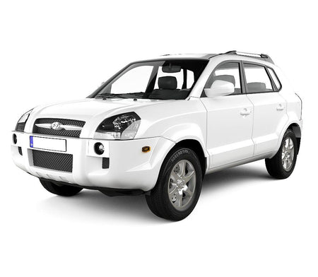 Protección de umbral de puerta de acero inoxidable Hyundai Tucson fabricación 2004 - 2009, carrocería suv