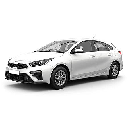 Alfombrillas de coche Kia Cerato I fabricación 2004 - 2009, carrocería hatchback
