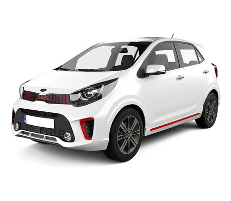 Alfombrillas de moqueta Kia Picanto II fabricación 04.2011 - 03.2017, carrocería hatchback