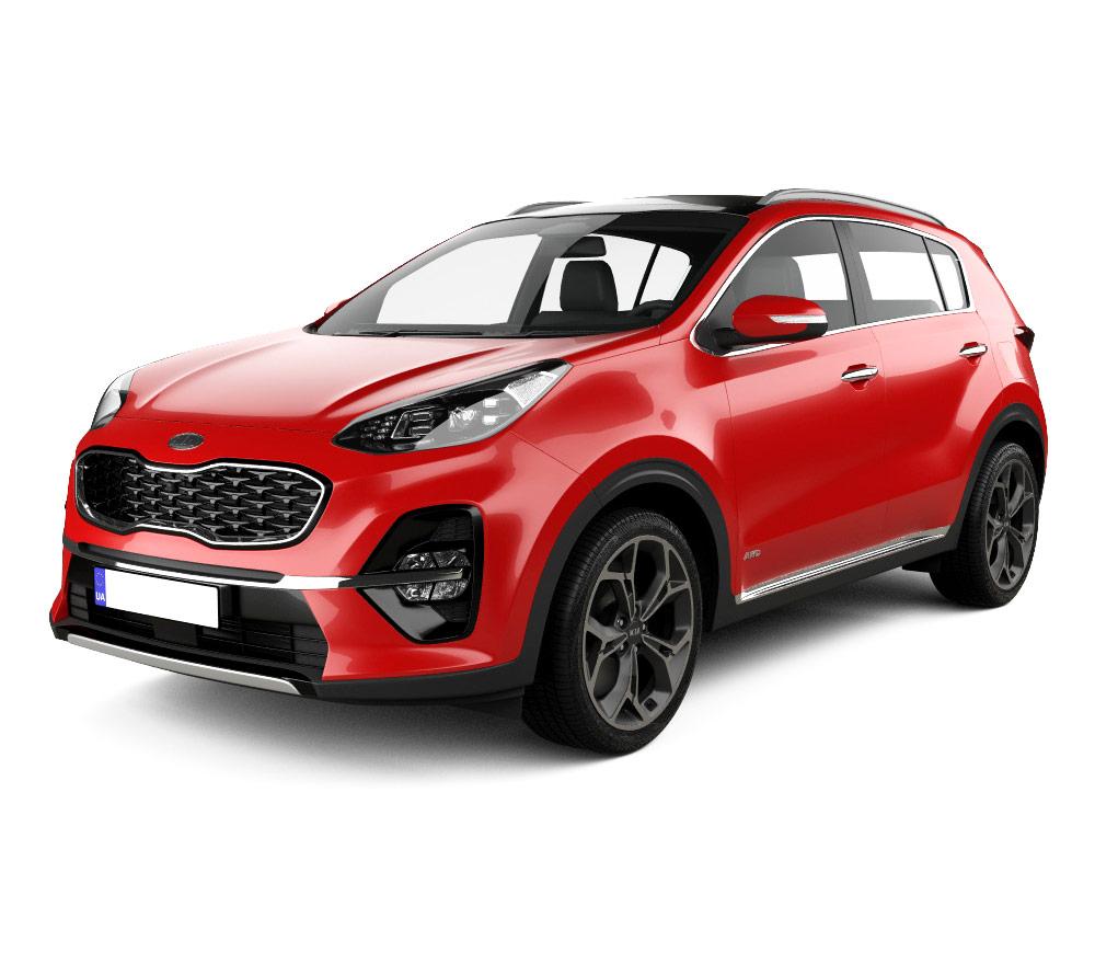 Alfombrillas tipo bandeja Kia Sportage IV fabricación 01.2016 - 2021, carrocería suv