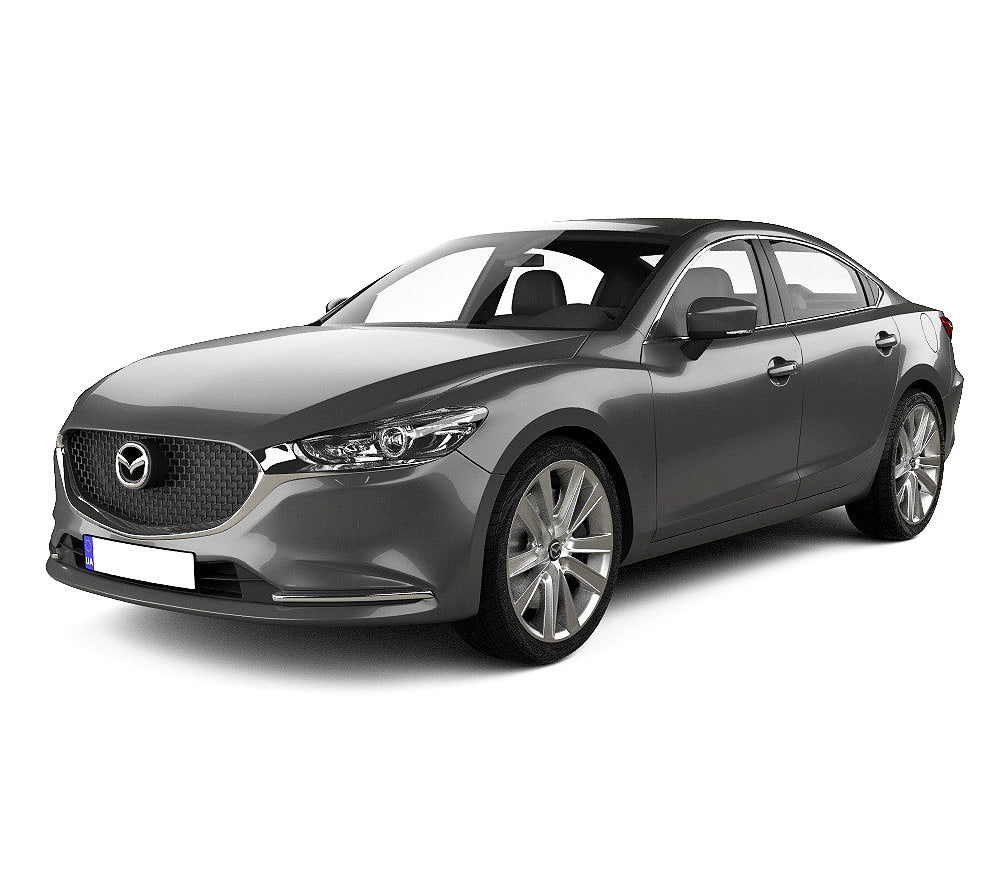 Soporte de protección acero inoxidable para reposapiés de coche Mazda 6 III fabricación 01.2013 - presente, carrocería sedán