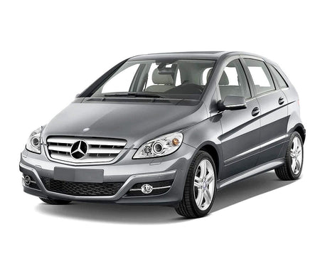 Protección de umbral de puerta de acero inoxidable Mercedes Clase B W245 fabricación 06.2005 - 2011, carrocería furgoneta