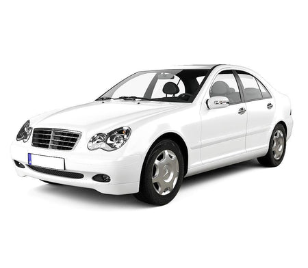 Alfombrillas de moqueta Mercedes Clase C W203 fabricación 2001 - 03.2007, carrocería sedán