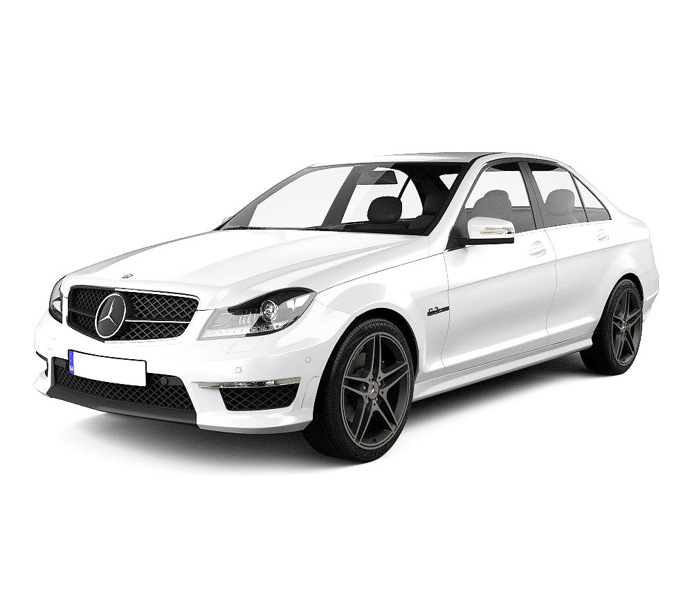 Alfombrillas de moqueta Mercedes MB W204 fabricación 04.2007 - 02.2014, carrocería sedán