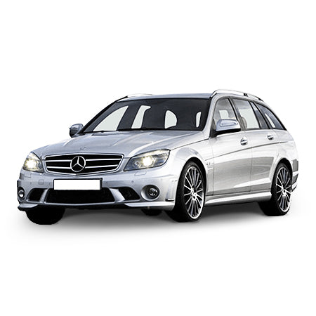 Alfombrillas tipo bandeja Mercedes Clase C W204 fabricación 12.2007 - 09.2014, carrocería camioneta