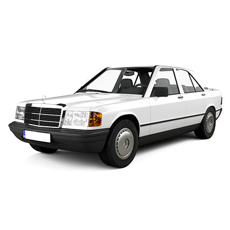 Alfombrillas de moqueta Mercedes MB W201 fabricación 1982 - 1993, carrocería sedán