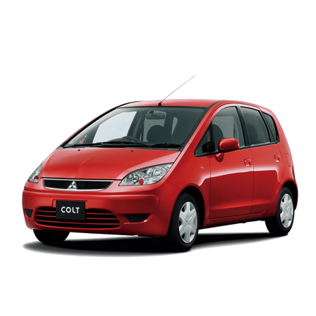 Alfombrillas de moqueta Mitsubishi Colt ZM fabricación 11.2008 - 2013, carrocería hatchback