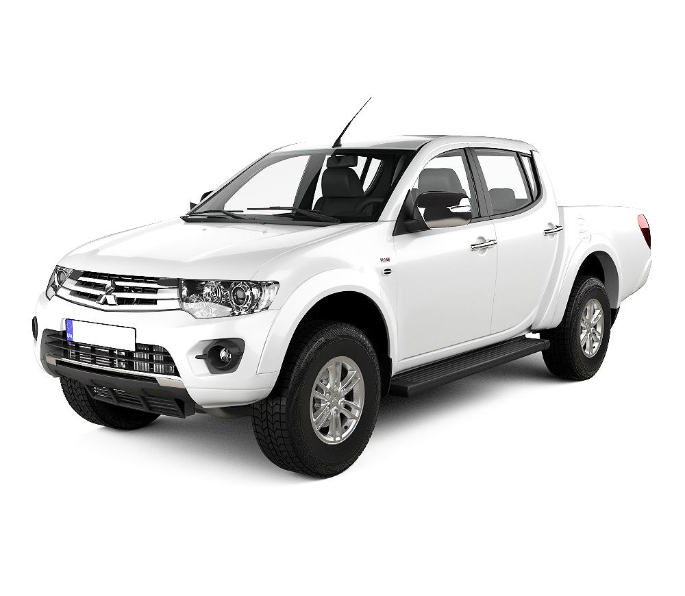 Molduras laterales Mitsubishi L200 fabricación 2007 - 05.2015, carrocería camioneta