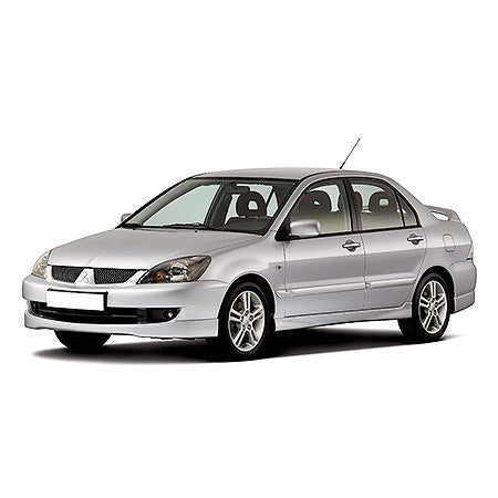 Soporte de protección acero inoxidable para reposapiés de coche Mitsubishi Lancer IX fabricación 10.2007 - 08.2017, carrocería sedán