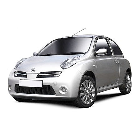 Molduras laterales Nissan Micra K12 fabricación 2002 - 2010, carrocería hatchback