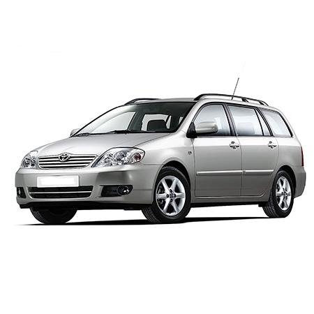 Soporte de protección acero inoxidable para reposapiés de coche Toyota Corolla