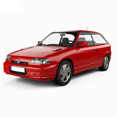 Molduras laterales Opel Astra F (Clasic I) fabricación 1992 - 1998, carrocería hatchback