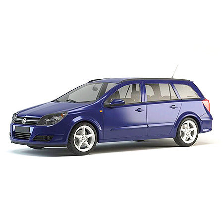 Protección de umbral de puerta de acero inoxidable Opel Astra H fabricación 2004 - 12.2014, carrocería camioneta
