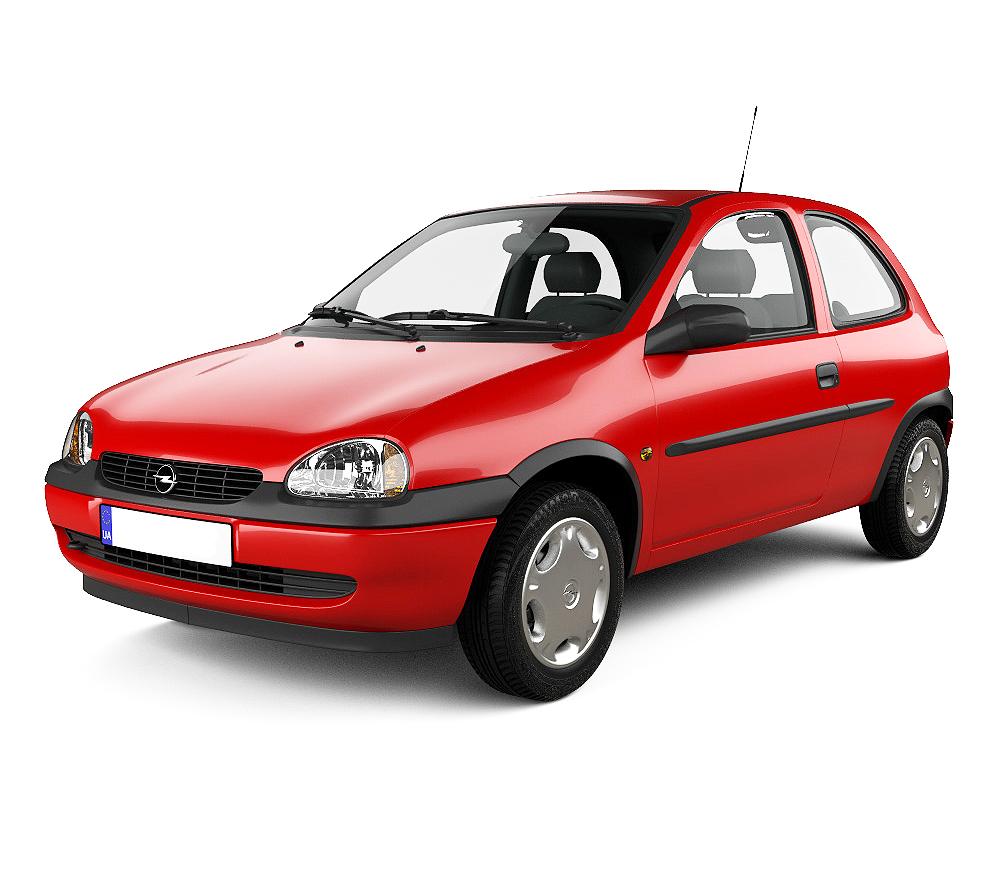 Molduras laterales Opel Corsa B fabricación 1993 - 2000, carrocería hatchback