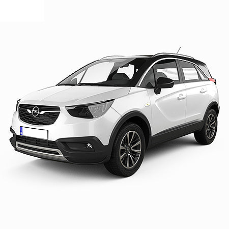 Alfombrillas de moqueta Opel Crossland X fabricación 06.2017 - presente, carrocería suv