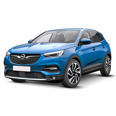 Alfombrillas de moqueta Opel Grandland X fabricación 10.2017 - presente, carrocería suv