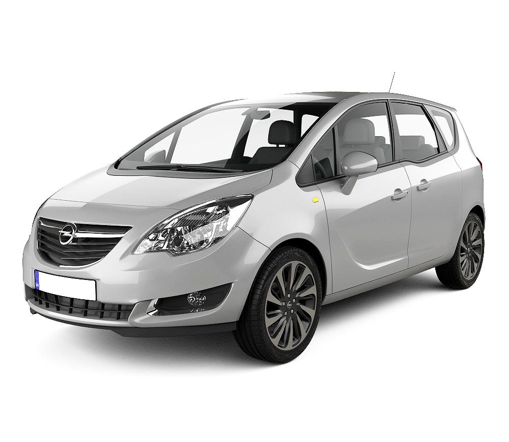 Alfombrillas de moqueta Opel Meriva B fabricación 03.2010 - 06.2017, carrocería furgoneta