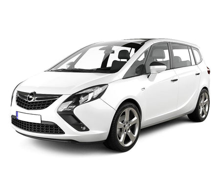 Protección de umbral de puerta de acero inoxidable Opel Zafira C fabricación 01.2012 - 07.2019, carrocería furgoneta
