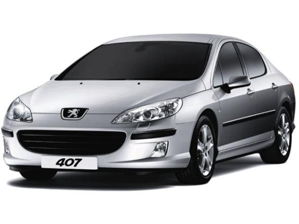 Protección de umbral de puerta de acero inoxidable Peugeot 407 fabricación 2004 - 12.2010, carrocería sedán