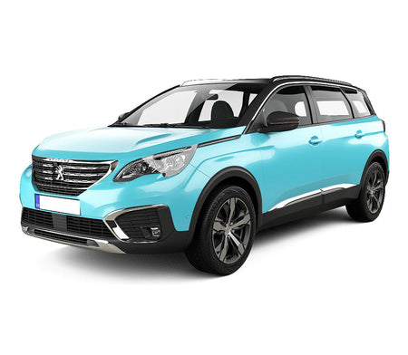 Protección de umbral de puerta de acero inoxidable Peugeot 5008 II fabricación 07.2017 - presente, carrocería suv