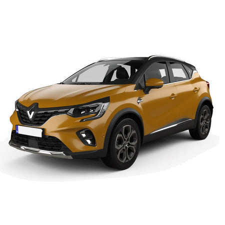 Soporte de protección acero inoxidable para reposapiés de coche Renault Captur II fabricación 01.2020 - presente, carrocería suv