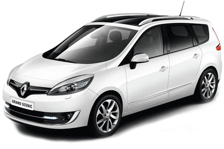 Redes para maletero Renault Scenic Grand II fabricación 03.2004 - 04.2009, carrocería furgoneta