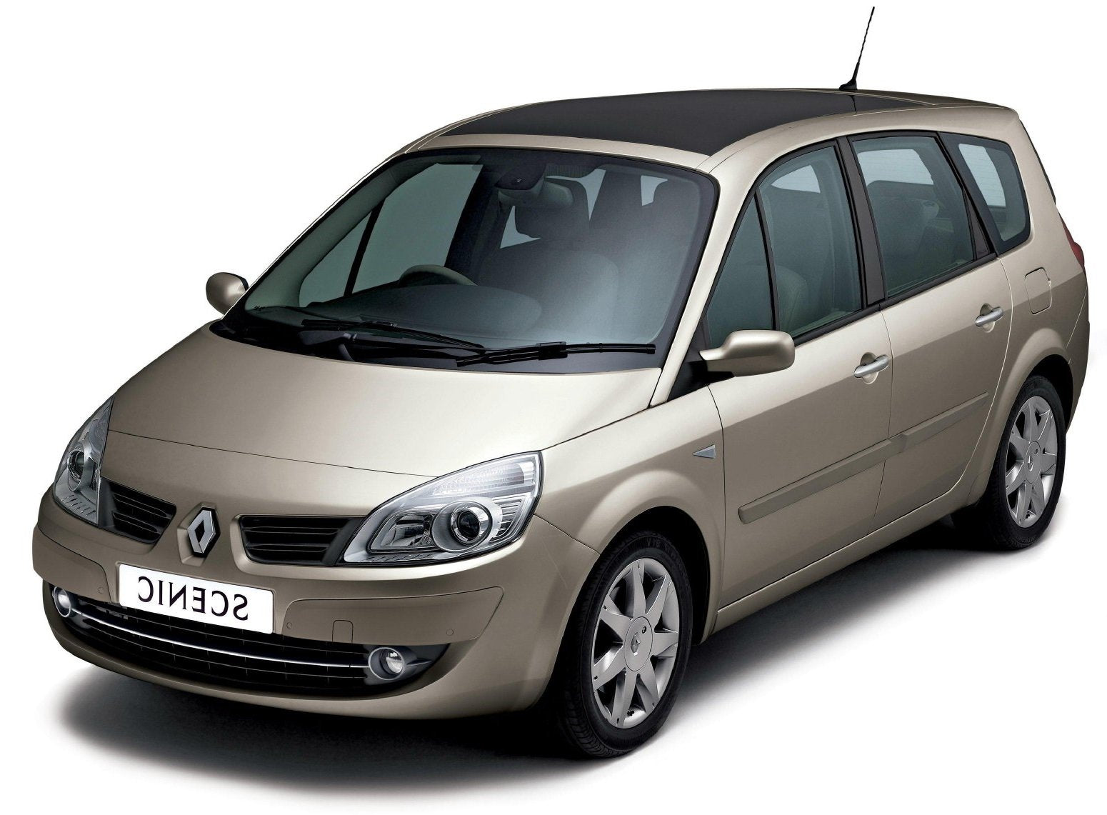 Alfombrillas de moqueta Renault Scenic II fabricación 06.2003 - 05.2009, carrocería furgoneta