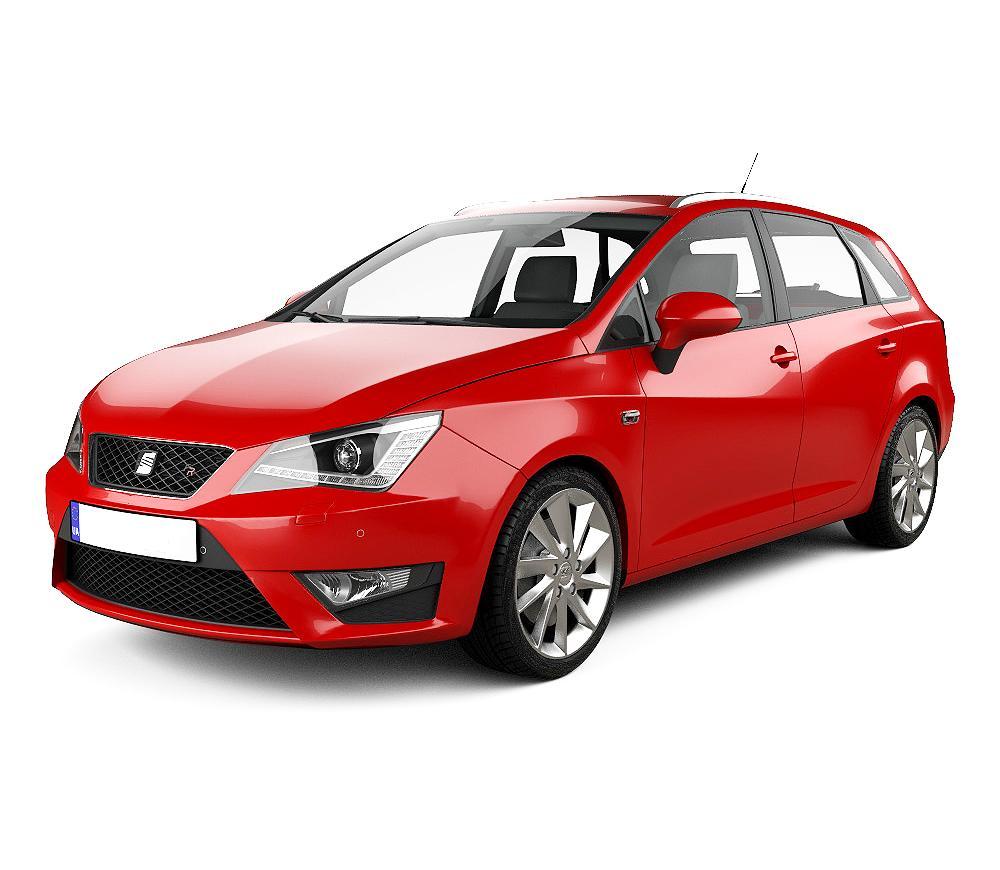 Alfombrillas tipo bandeja Seat Ibiza IV fabricación 05.2008 - 05.2017, carrocería hatchback