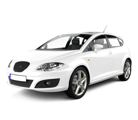 Protección de umbral de puerta de acero inoxidable Seat Leon II 1P fabricación 07.2005 - 2012, carrocería hatchback